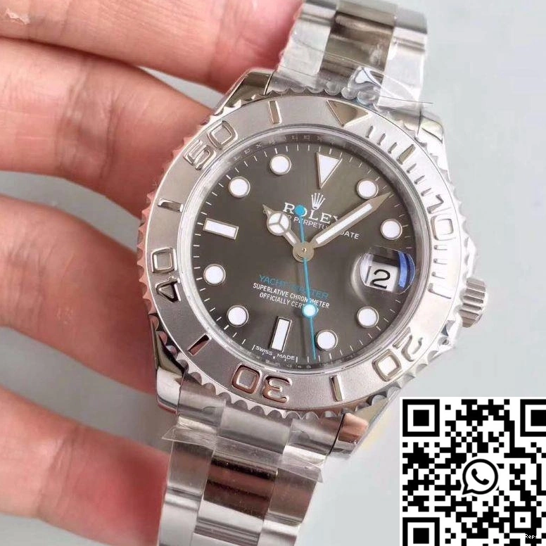 AR Dial 40MM Rolex 116622 Yacht-Master Anthracite Factory 0201